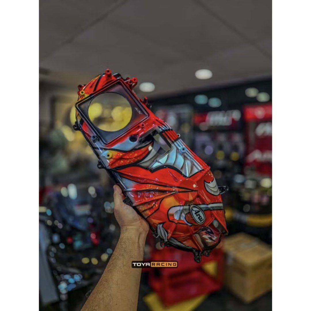Xmax cvt Airbrush (Category: Motorcycle Accessories) located in Singapore. Submitted by tosaimcmuffin (Listing ID 1451598648, Image 4). Description: Pre order Cvt starting price from 200 onwards. have more designs pm for more info.