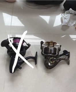 BEAST 6000 Spinning Fishing Reel with Pink Line