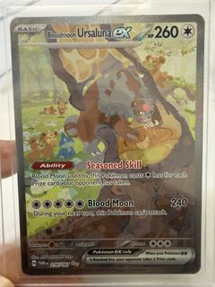 Bloodmoon Ursaluna EX 216/167 card