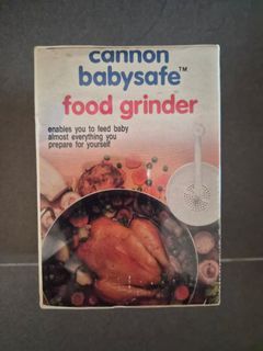 Cannon Babysafe Food Grinder with Serving Spoon