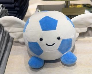 Cute Flying Soccer Ball Plush Toy with Wings