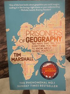 Prisoners of Geography by Tim Marshall - The Phenomenal No.1 Sunday Times Bestseller
