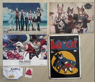 WTS posters and other items