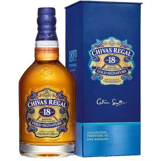 Chivas Regal 18 Year Old Gold Signature Blended Scotch Whisky 700ml/750ml with box