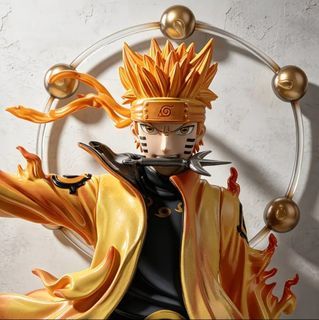 [Free Delivery] Naruto Six Paths Sage Mode Figure – 30cm Rasengan & Truth-Seeking Orbs Statue