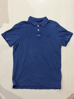 SuperDry] Men’s Polo Tee – Blue / Size XXL / Well-Loved & Priced to Go ($4!)