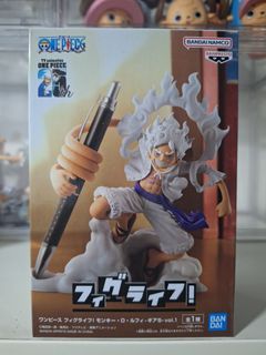 Brand New! Banpresto One Piece FigLife Monkey D Luffy Gear 5 Vol.1 Figure