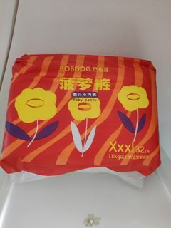 Diaper Pants Size XXXL (>18kg) 32 pieces. Same cutting as huggies, pampers, mamypoko