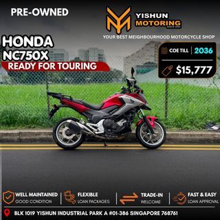 HONDA NC750X | COE TILL 2036 | ADVENTURE TOURER | CLASS 2 | PRE-OWNED
