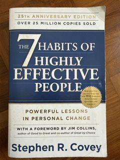 The 7 Habits of Highly Effective People by Stephen R. Covey