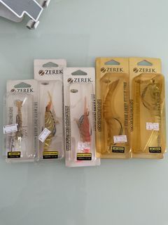 Zerek Fishing Lures - Snappin Cherax & Live Shrimp