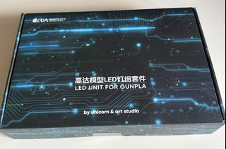 UA LED LIGHTING SYSTEM + BASE FOR PG UNLEASHED RX-78-2 GUNDAM