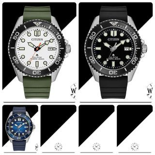 [WCO] BN0265 Series x Citizen Promaster ft. Dive Men Diver Round Water Resistant Watch BN0267 BN0266