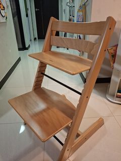 Wooden High Chair for Babies and Toddlers