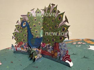 BN Brand New Peranakan Museum Peacock Power Interactive Pop Up Pictorial Activity Booklet Book