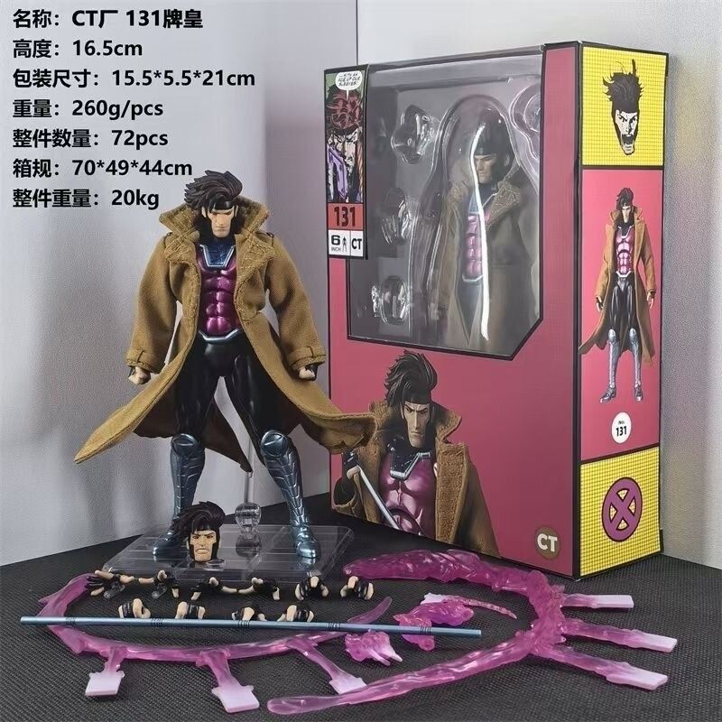 Marvel Legends CT Gambit Action Figure Toy (Category: Toy Figures) located in Singapore. Submitted by marvelgods (Listing ID 1452572574, Image 1). Description: - CT Gambit Action Figure - Mint condition, all joints working well, no loose joints .
