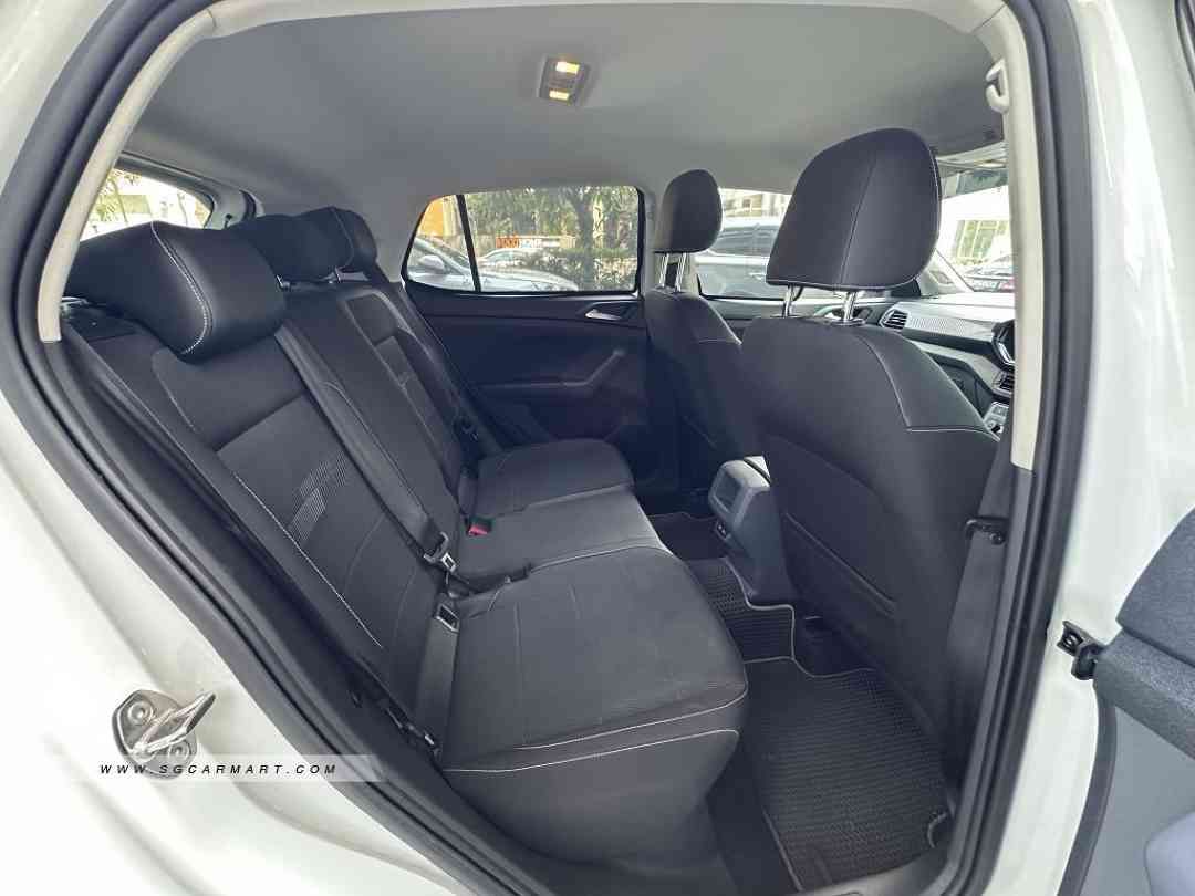 Volkswagen T-Cross 1.0 TSI DSG R-Line (A) (Category: Used Cars) located in Singapore. Submitted by aatrust_bb6b44 (Listing ID 1452565801, Image 6). Description: The Volkswagen T-Cross is proof that small SUVs offer a genuine upgrade over superminis and small hatchbacks. This is a crossover that feels just as comfortable and high-quality. AA Trust certified quality preowned vehicle comes with immediate loan approval, immediate hand over within 24 