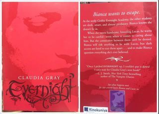Evernight by Claudia Gray - Gothic Vampire Romance Novel