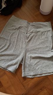 grey biker shorts