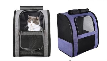 Large Pet Backpack Cat Bag Dog Carrier Bag Cat Bag Carrier Portable Pet Outdoor Travel Backpack