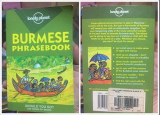 Lonely Planet Burmese Phrasebook