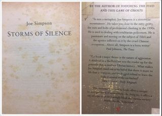 Storms of Silence by Joe Simpson