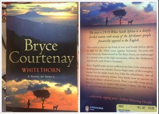 Whitethorn by Bryce Courtenay - A Novel of Africa