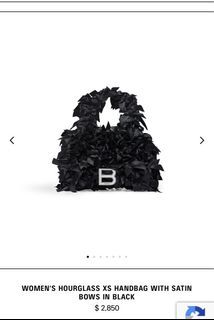 Balenciaga Hourglass handbag🩶❤️‍🔥Satin