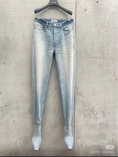 Balenciaga Light Wash Denim Jeans
