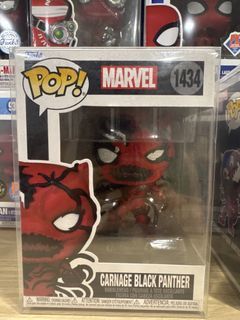 Funko Spiderman / Venom Funko pops: Carnage Black Panther , Carnage Captain America