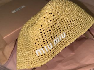 Miu Miu Raffia Hat 💕brand new💕