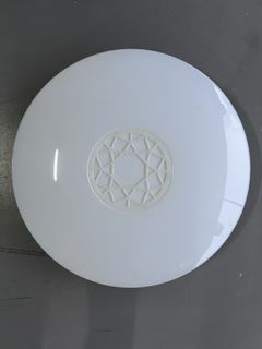 Round Tri-colour LED light with remote - diameter 48cm