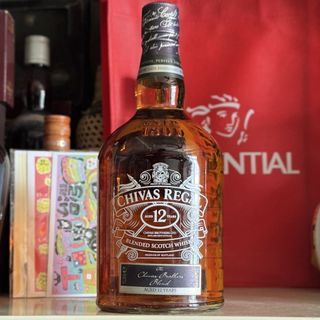 1L Chivas Brothers Blend 12 Year Blended Scotch Whisky Vintage Minimalist Label Sealed No Box Collector 威士忌 not Standard Chivas Johnnie Walker Dewar's bro Macallan 18 21 Whiskey