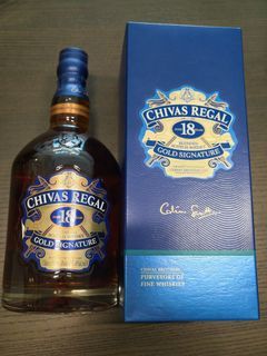 Chivas Regal 18 years Gold Signature