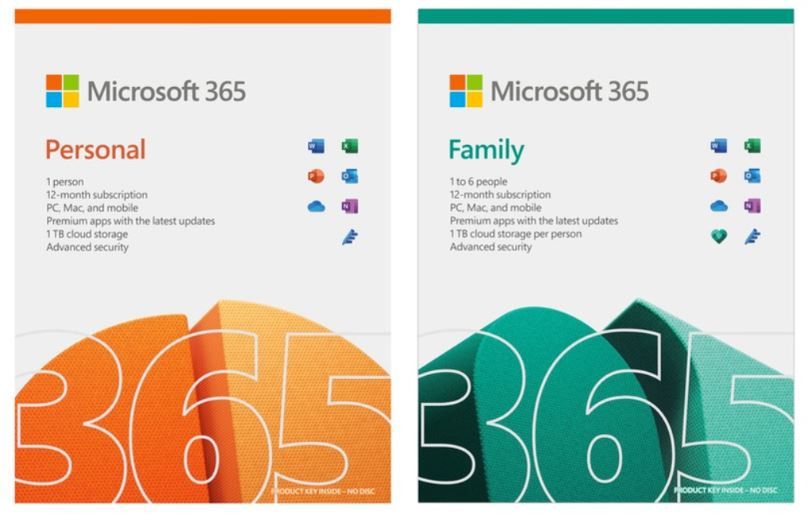 Microsoft 365 (Category: Desktops) located in Singapore. Submitted by silverdolphin_1b5a80 (Listing ID 1452956732, Image 1). Description: Microsoft 365 Personal & Family available. $10 and $15 respectively..