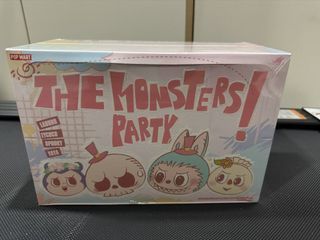FULL SET POP MART The Monsters Party Series-Reversible Plush Toy Blind Box