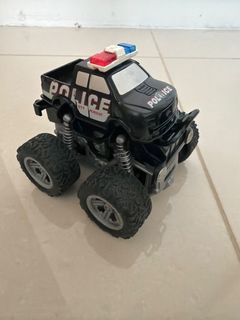 Monster Trucks Toy Cars - Police, Purple, Shark, Black