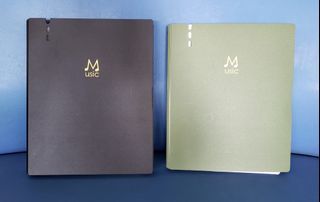No Glare Music Binder Folder with 20 Sheets(40 Pages)