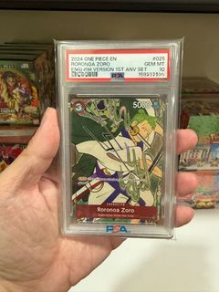 One Piece Roronoa Zoro PSA 10 1st Anniversary One Piece English