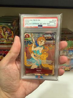 One Piece Nami PSA 10 1st Anniversary One Piece English