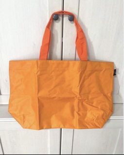 Orange Nylon Tote Bag (new)