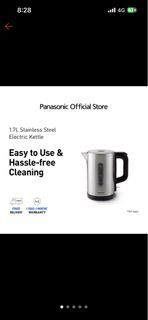 Panasonic 1.7L Stainless Steel Electric Kettle