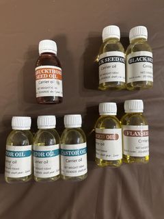 100ml Carrier Oils - Black Seed, Flaxseed