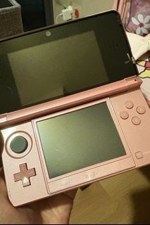 Nintendo 3DS Console (Pink) with Charger