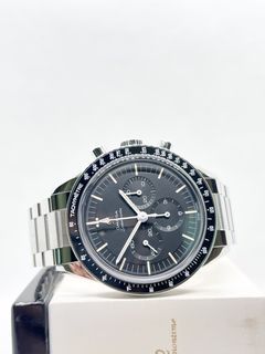 Pre Owned Omega Speedmaster Calibre 321 "Ed White" 311.30.40.30.01.001 Black Dial Winding Steel Casing Bracelet ( Jan 25 )