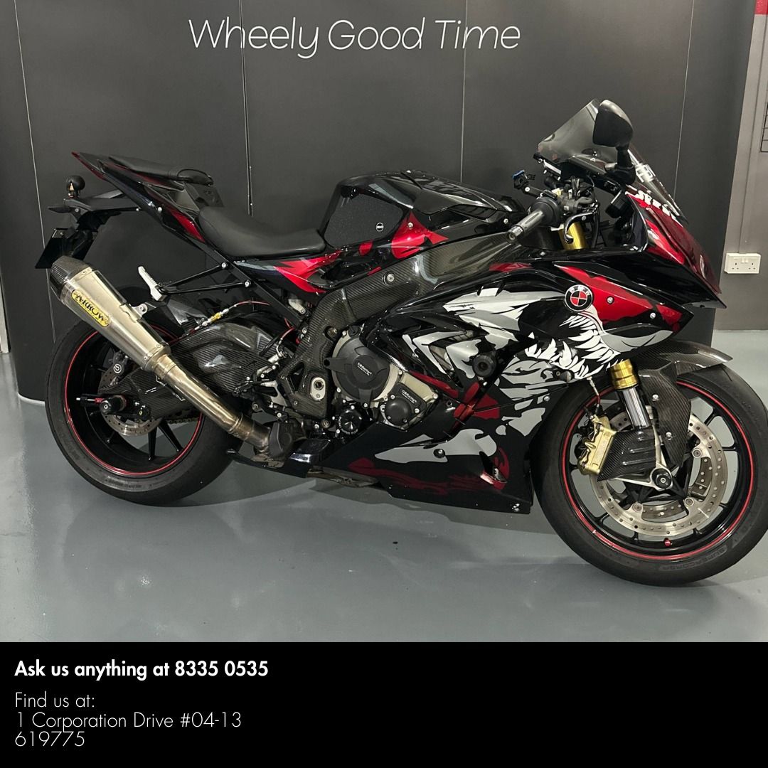 [SALE] BMW S1000RR ABS MANUAL (Category: Class 2) located in Singapore. Submitted by throttlesalessg (Listing ID 1448254036, Image 4). Description: BMW S1000RR / S1K / S1000 COE till 31 Aug 2035 Mileage 69K (RFS: Owner has 2 bikes and rides this bike occasionally on weekend only) [CONSIGNMENT UNIT] Smooth to ride. View to believe! Comes with: - Nice 3 Digits Number Plate - WRS smoked windshield - Race switch left and right - Hel hose with abs + 3