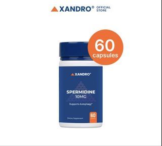 Xandro Spermidine 10mg Capsules - 60 Count