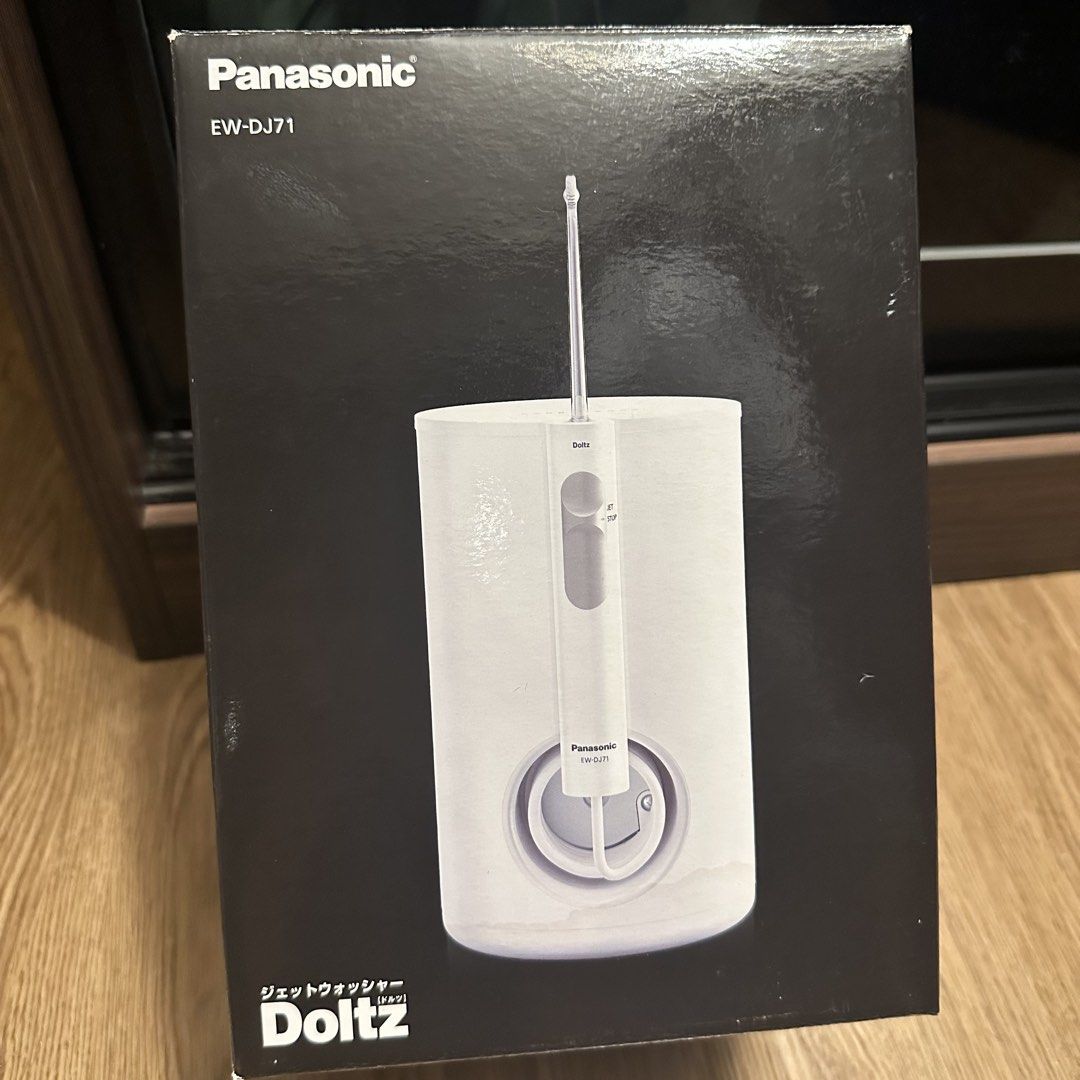 Panasonic EW-DJ71 Doltz Panasonic Water Flosser for teeth Oral Irrigator (Category: Oral Care) located in Singapore. Submitted by tequierox (Listing ID 1448422215, Image 2). Description: - Panasonic Doltz EW-DJ71 Water Flosser - Includes main unit - Comes with 2 jet nozzles - Original box included - Promotes excellent oral hygiene - 2-pin plug - 600ml water tank.