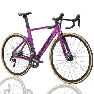 PANTHER POROS T800 Carbon Hybrid Road Bike – SHIMANO Tiagra 20-Speed, Hydraulic Disc Brake