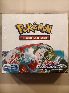 Pokemon Scarlet & Violet (SV04) Paradox Rift Booster Box